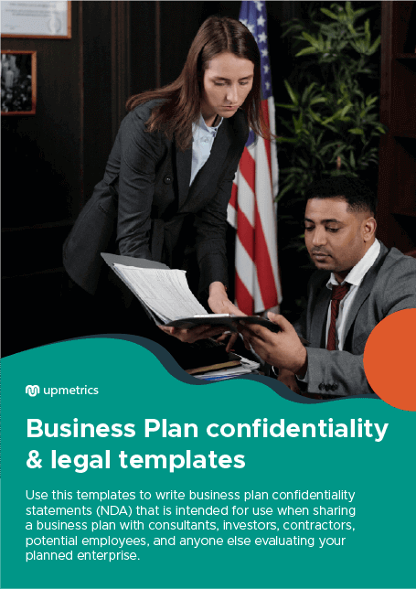 Confidentiality Statement (NDA) Templates For Your Business Plan Cover
