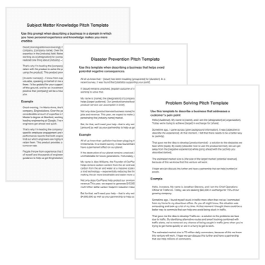 Free Investor Pitch Templates