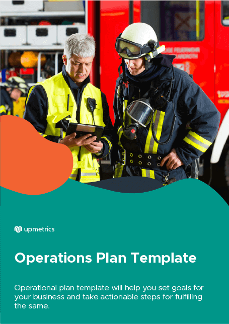 Free Operations Plan Template Cover