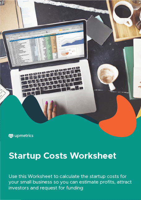 Free Startup Costs Worksheet Cover