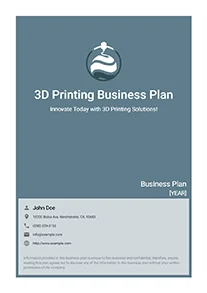 3D Printing Business Plan