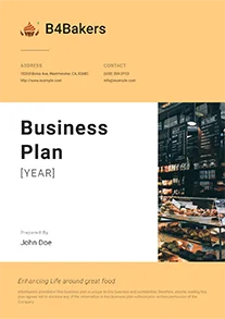 Bakery Business Plan