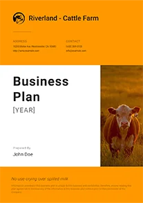 Cattle Farm Business Plan