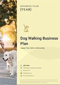 Dog Walking Business Plan