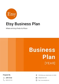 Etsy Business Plan