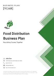 Food Distribution Business Plan