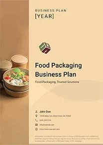 Food Packaging Business Plan