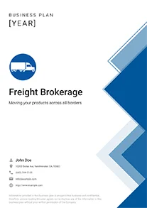 Freight Brokerage Business Plan