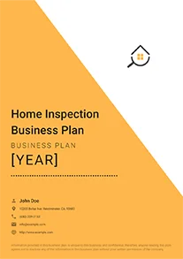 Home Inspection Business Plan