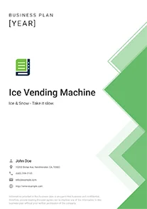 Ice Vending Machine Business Plan