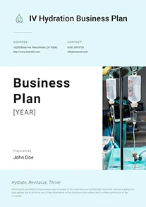 IV Hydration Business Plan