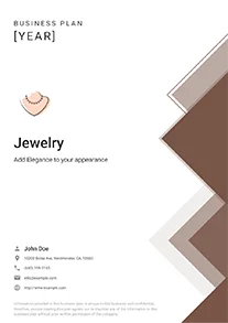 Jewelry Business Plan