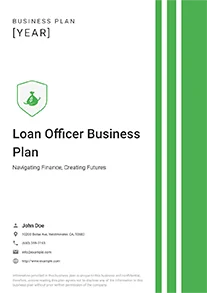 Loan Officer Business Plan