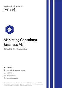 Marketing Consultant Business Plan