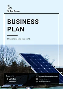 Solar Farm Business Plan