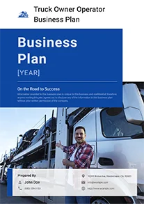 Truck Owner Operator Business Plan