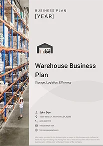 Warehouse Business Plan