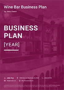 Wine Bar Business Plan