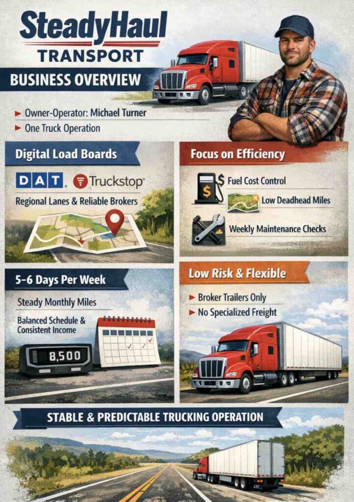 Trucking business plan business model