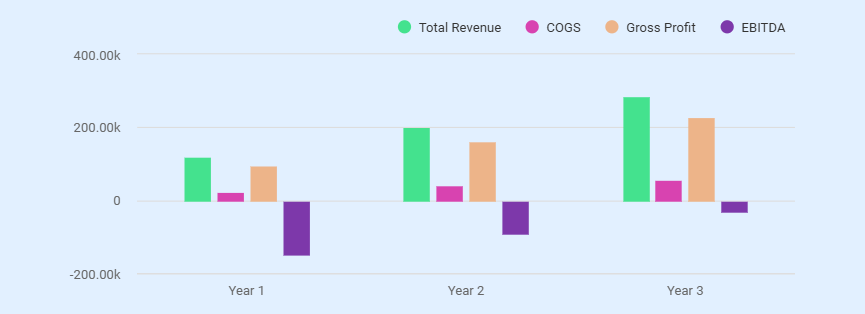 Photography business plan revenue forecasts