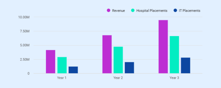 Staffing agency business plan revenue forecasts