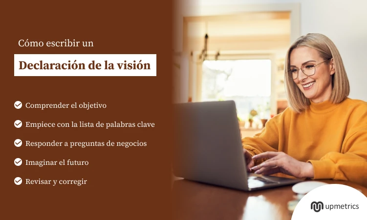 cómo escribir un declaración de la visión