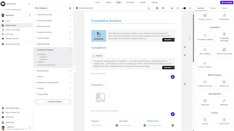 Competitive analysis