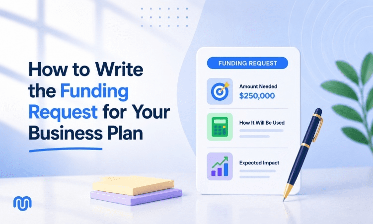 How to write funding request of your business plan