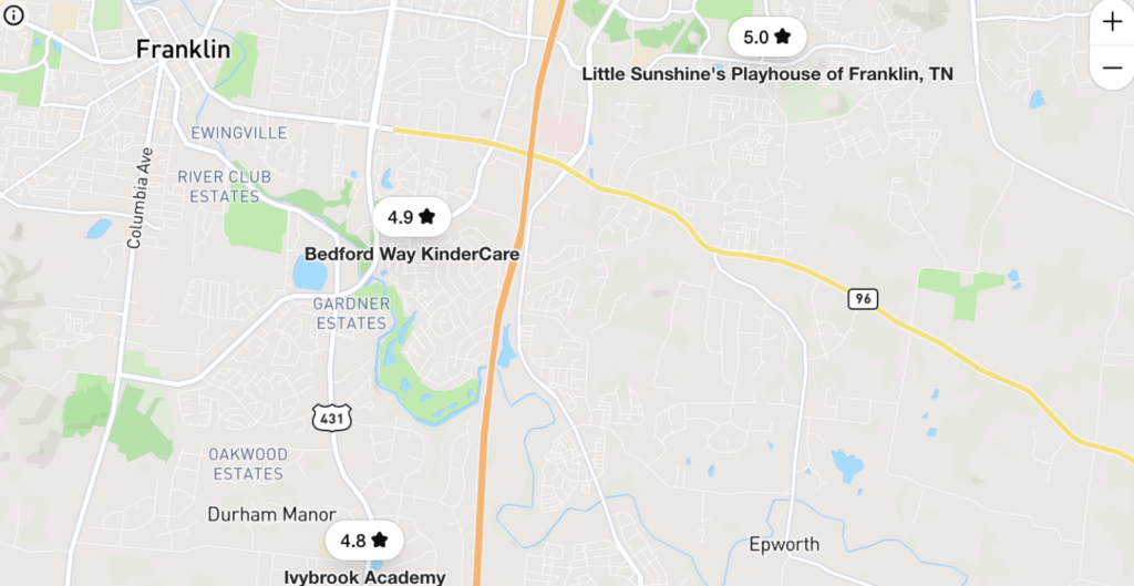 Preschool business plan flag quality childcare