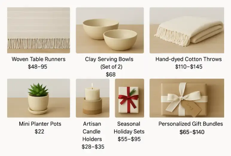 Handicraft business plan products