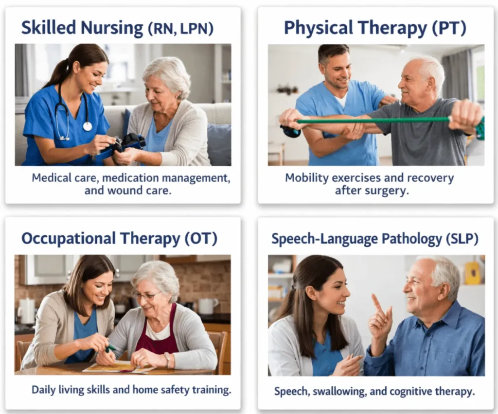 Home health care business plan services offered