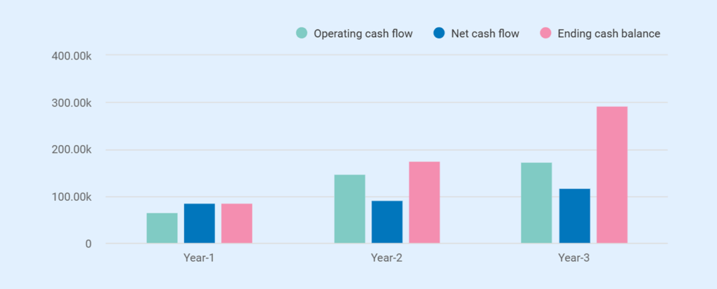 Cash flow statement of dog kennel business
