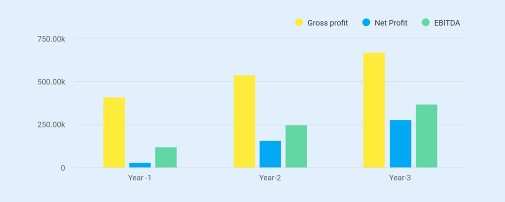 Clothing manufacturer business plan profit and loss statement