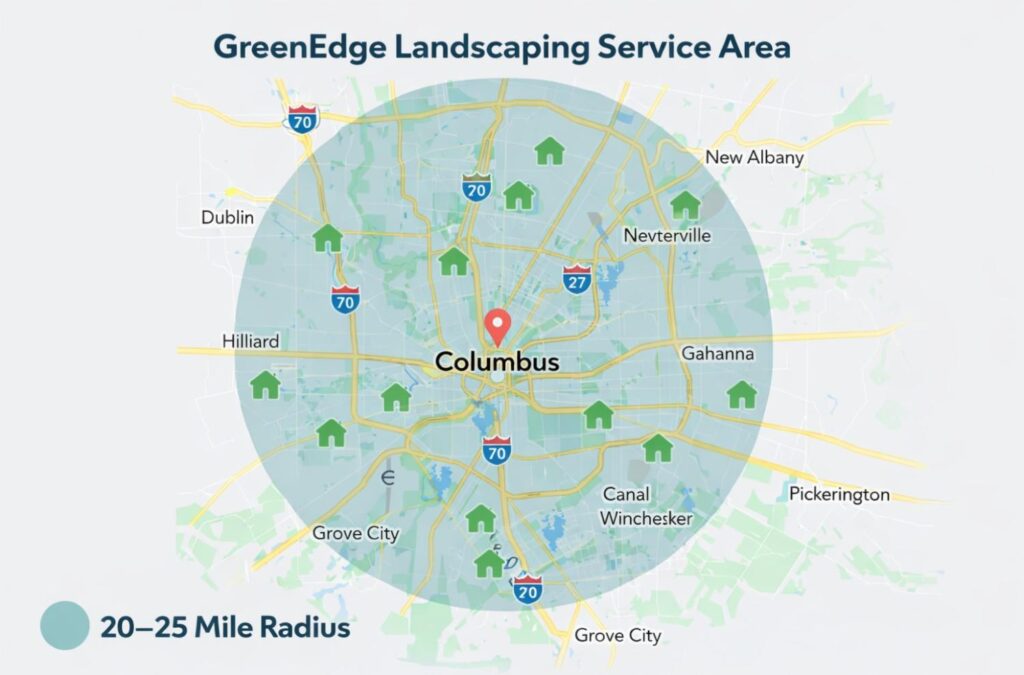 Greenedge landscaping service area