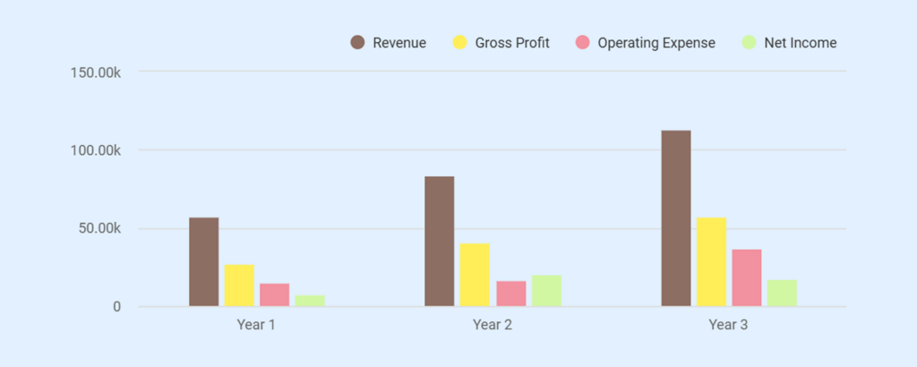 Profit and loss statement of jewelry business plan