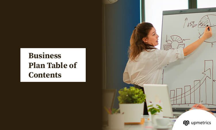 Writing a Business Plan Table of Contents