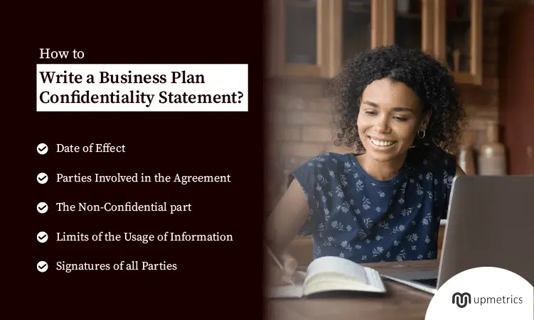 How do you write a Confidentiality Statement