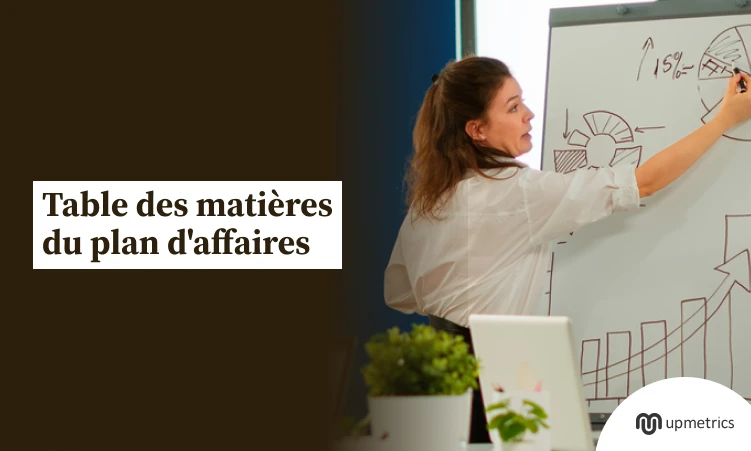 Table des matières du plan d’affaires