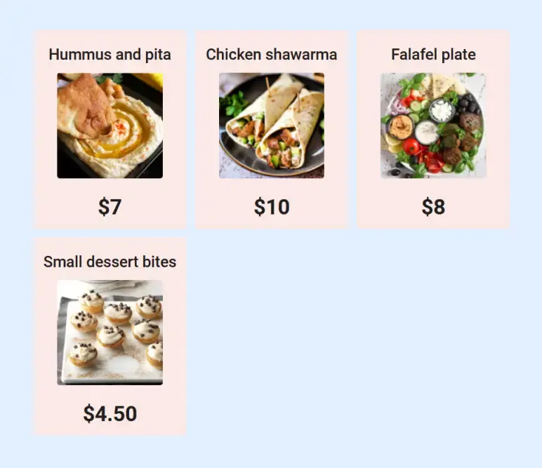 Hookah lounge business plan light food menu