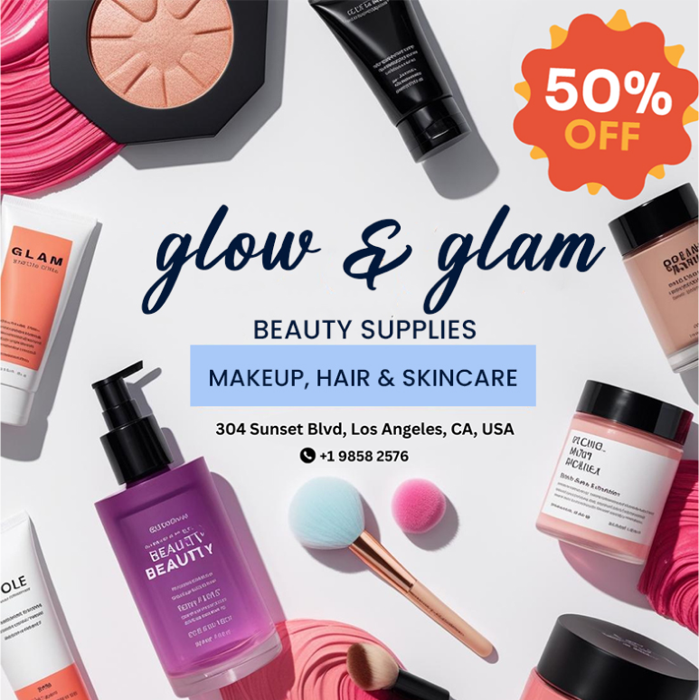 beauty supply store business plan social media