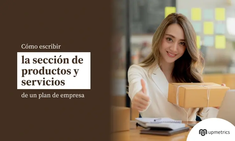 como escribir la seccion de productos y servicios de un plan de negocio