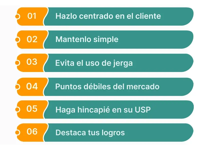 6 consejos para redactar una buena secci n de productos y servicios