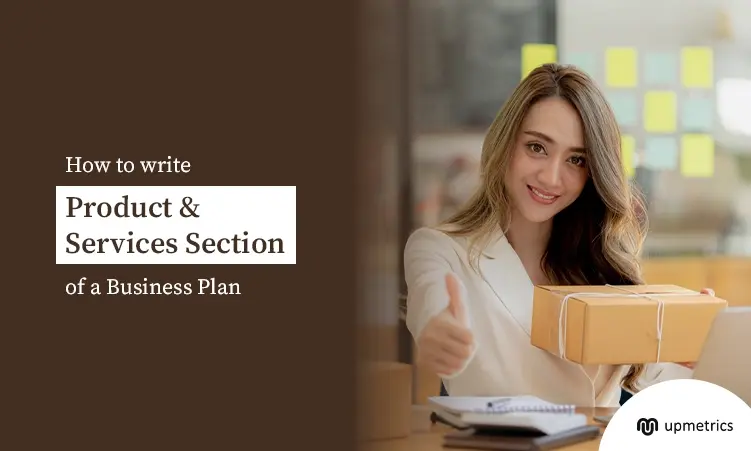 how to write products and services in business plan