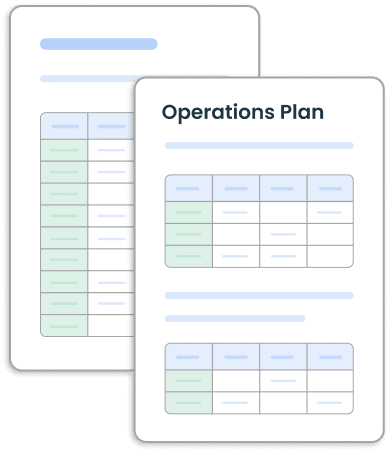 An Operations Plan Template