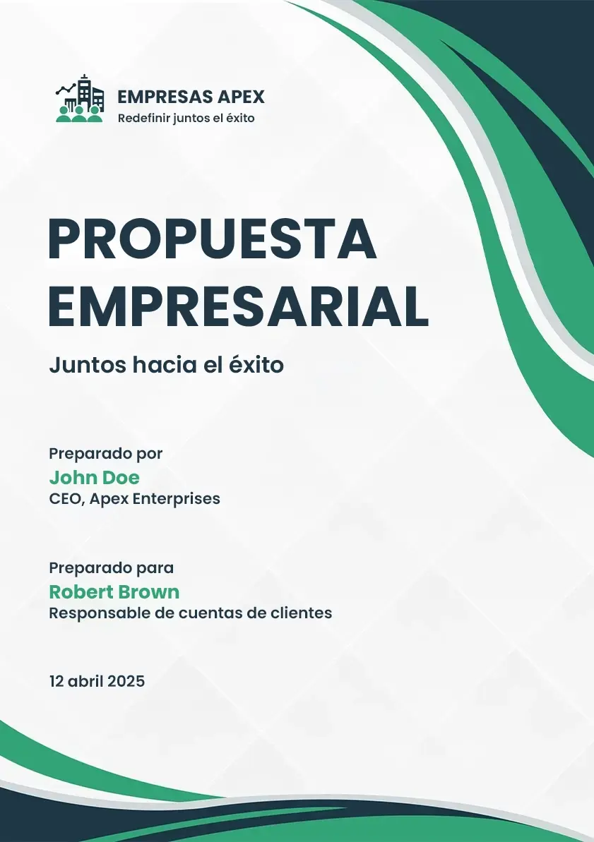 imagen portada propuesta empresarial