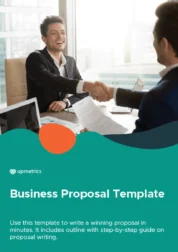 upmetrics free business proposal template