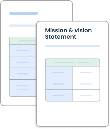 Mission and Vision Statement Templates