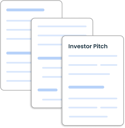 Investor Pitch Templates