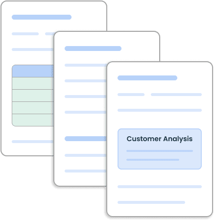 Customer Analysis Template