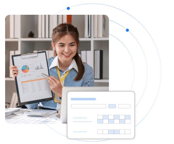 steps to use our sales forecast templates